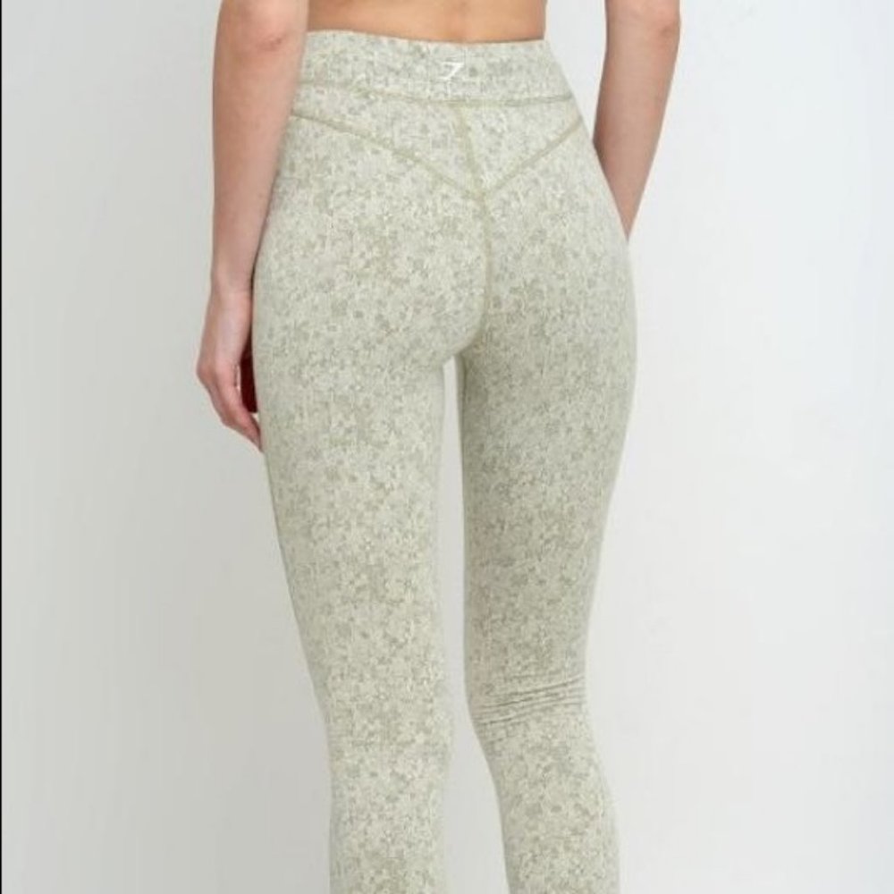 GYMSHARK | Fleur Texture Leggings M - Picture 10 of 11
